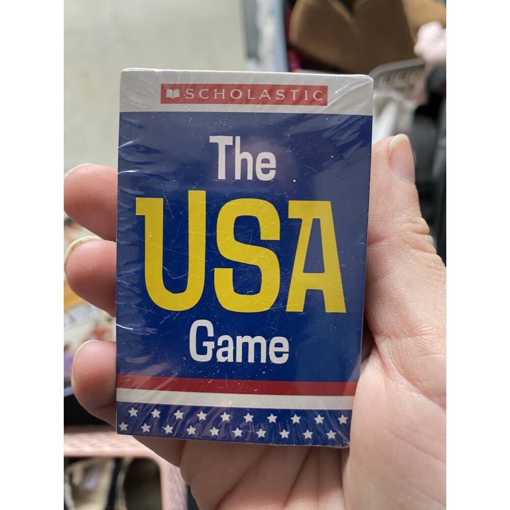 Scholastic The USA Game University Games Educational Geography Cards 2018 New